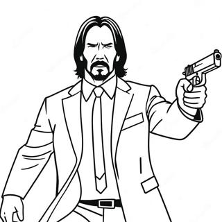 Pagina Para Colorir Do John Wick Em Acao 33402-17597