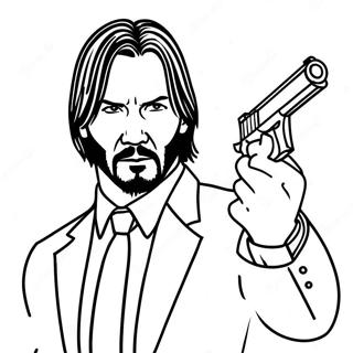 Pagina Para Colorir Do John Wick Em Acao 33402-17598