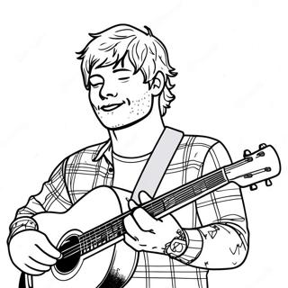 Pagina Para Colorir Do Ed Sheeran 33421-17610