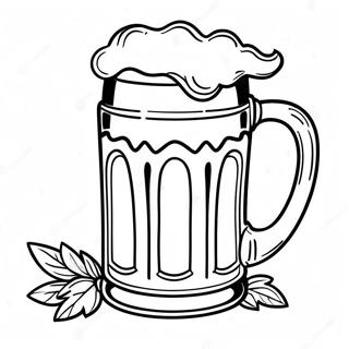 Pagina Para Colorir De Caneca De Cerveja Divertida Do Oktoberfest 33532-17703