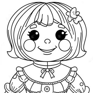 Pagina Para Colorir Da Raggedy Ann 33671-17811