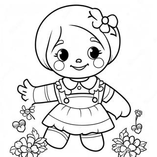 Pagina Para Colorir Da Raggedy Ann 33671-17812