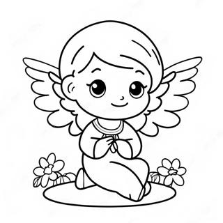 Pagina Para Colorir Do Anjo Dos Momentos Preciosos 33692-17832