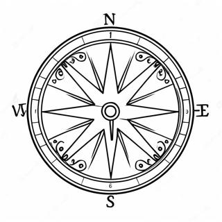 Pagina Para Colorir Da Bussola 33721-17850