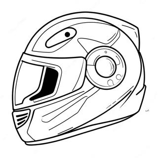 Pagina Para Colorir De Capacete De Corrida Legal 33732-17864