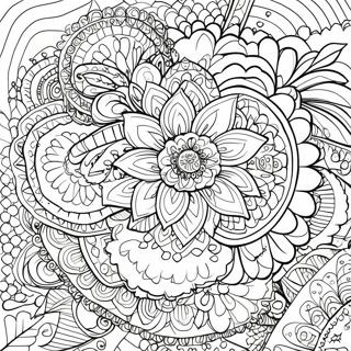 Pagina Para Colorir De Mandala Boho Cigano 33741-17868