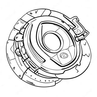 Pagina Para Colorir Spryzen Beyblade 33952-18022