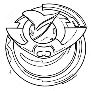 Pagina Para Colorir Spryzen Beyblade Dinamico Em Acao 33953-18028