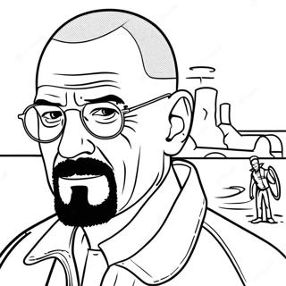 Breaking Bad Páginas Para Colorir