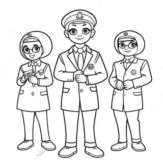 Pagina Para Colorir Dos Agentes Da Odd Squad Em Acao 34053-28306