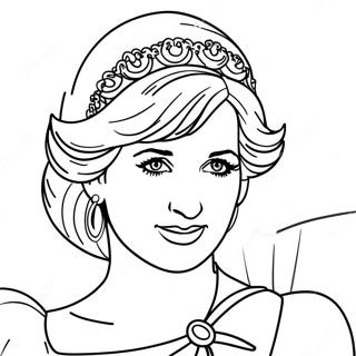 Pagina Para Colorir Da Princesa Diana 34152-28383