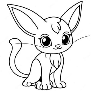 Pagina Para Colorir Do Espeon 34192-18214