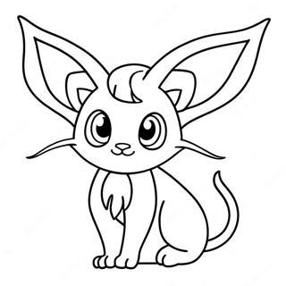 Pagina Para Colorir Do Espeon 34192-18215