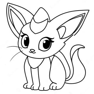 Pagina Para Colorir Do Espeon 34192-28413