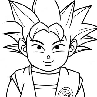 Pagina Para Colorir Do Goten 34282-28486