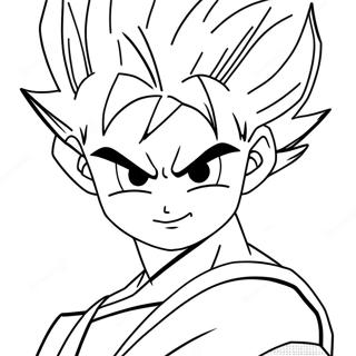 Pagina Para Colorir Do Goten Em Forma De Super Saiyajin 34283-28492