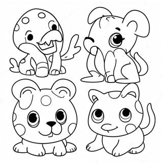 Pagina Para Colorir De Animais Coloridos Com Bolinhas 34313-28514