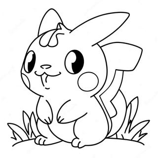 Pokemon Fofo Páginas Para Colorir