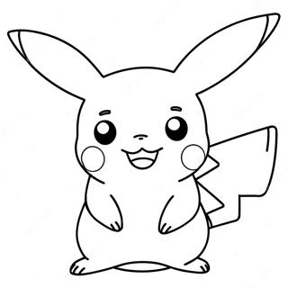 Pagina Para Colorir Do Pikachu Adoravel 34333-28607