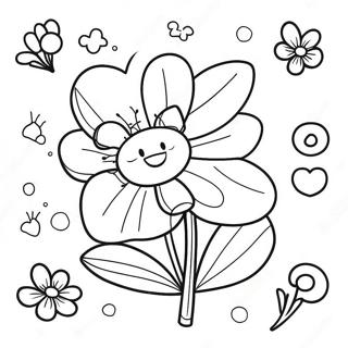 Pagina Para Colorir De Flores De Aniversario Feliz 34362-28628