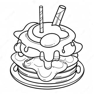 Pagina Para Colorir De Waffle 34372-28559