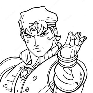 Jjba Páginas Para Colorir