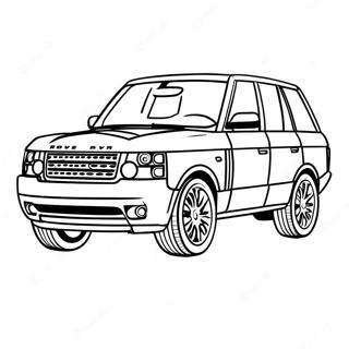 Pagina Para Colorir De Range Rover De Luxo 34413-28670