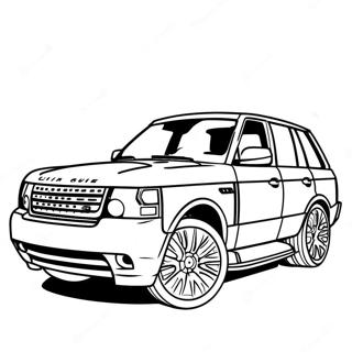 Pagina Para Colorir De Range Rover De Luxo 34413-28672