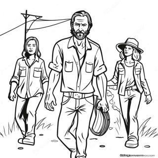 Pagina Para Colorir Do Walking Dead 34482-28722