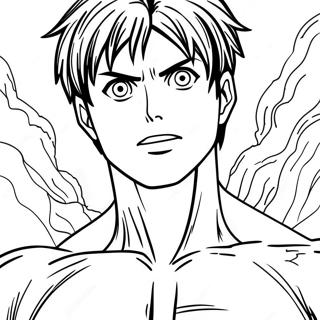 Pagina Para Colorir De Eren Yeager Em Forma De Tita 34513-28750