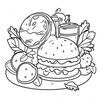 Pagina Para Colorir De Comida E Bebida 34522-28754