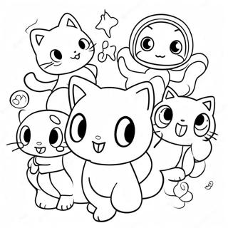 Pagina Para Colorir De Personagens De Mew Mew Power 34543-28774