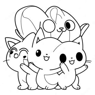 Pagina Para Colorir De Personagens De Mew Mew Power 34543-28775