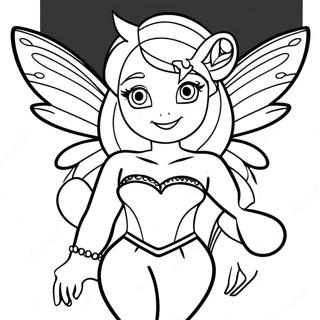 Pagina Para Colorir Da Bloom Do Winx Club Em Forma De Fada 34583-28808