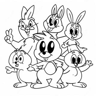 Pagina Para Colorir Dos Personagens Do Looney Tunes 34603-28821