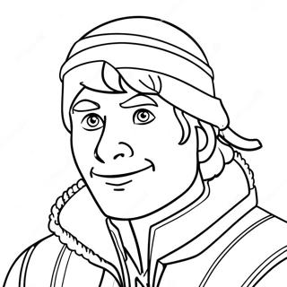 Kristoff Páginas Para Colorir