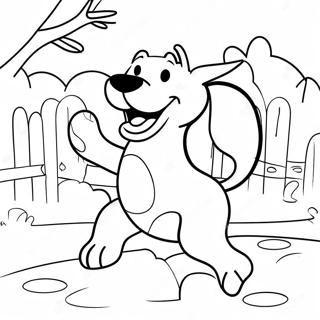 Pagina Para Colorir Do Max O Cachorro Brincando De Buscar 34733-28925