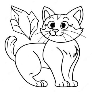 Pagina Para Colorir Dos Gatos Guerreiros 34752-28938