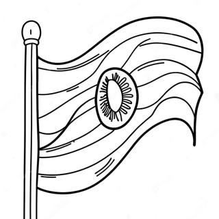 Pagina Para Colorir Da Bandeira Do Quenia Vibrante 34773-28960