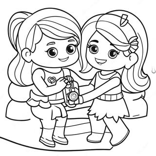 Pagina Para Colorir Lego Friends 3479-2827