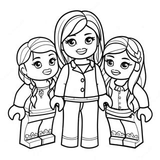 Pagina Para Colorir Lego Friends 3479-2828