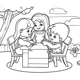 Pagina Para Colorir Cena De Aventura Lego Friends 3480-2830