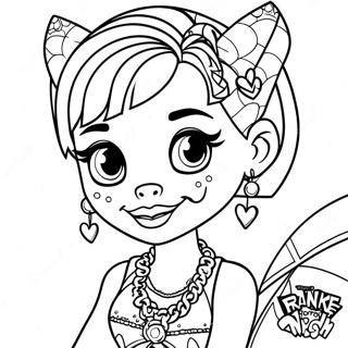 Paginas Para Colorir Da Frankie Do Monster High 34893-29044