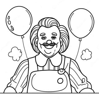 Paginas Para Colorir Do Ronald Mcdonald Feliz Com Baloes 34924-29072