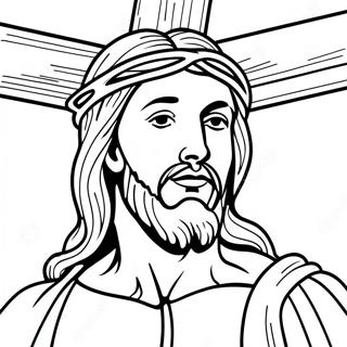 Paginas Para Colorir De Jesus Na Cruz 34943-29082