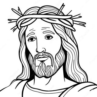 Paginas Para Colorir De Jesus Com Coroa De Espinhos 34944-29085