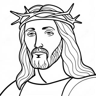 Paginas Para Colorir De Jesus Com Coroa De Espinhos 34944-29086