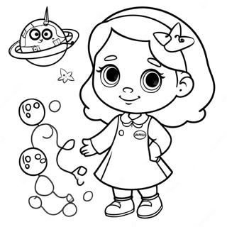 Pagina Para Colorir Da Annie Dos Pequenos Einsteins 34963-29103