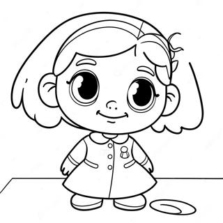 Pagina Para Colorir Da Annie Dos Pequenos Einsteins 34963-29104