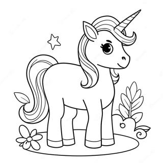 Pagina Para Colorir Unicornio De Pascoa Brilhante 35084-29202